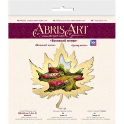 Borduurpakket Spring motive(Landscape) 20x16 cm AAH-164