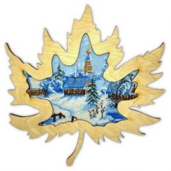 Borduurpakket Frosty mood(Landscape) 20x16 cm AAH-162