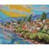 Borduurpakket The sun of Sicily (Deco Scenes) 25x30 cm AAH-215