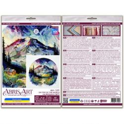 Borduurpakket On top of the world (Deco Scenes) Abris Art AH-189