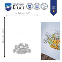 Handdoek kit Happy Bee