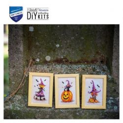 Miniatuur kit Halloween set van 3