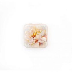 Floral Grace Metallic Box