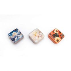 Floral Grace Metallic Box