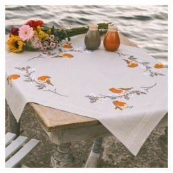 Tafelkleed kit Roodborstjes