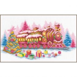 Telpakket kit Gingerbread locomotief