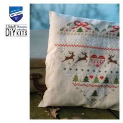 Borduurkussen kit Kerstmis