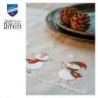 Placemat kit Sneeuwmannetjes set van 2