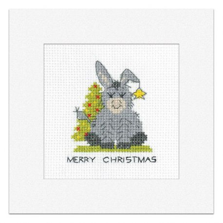 Donkey Card - Christmas Tree