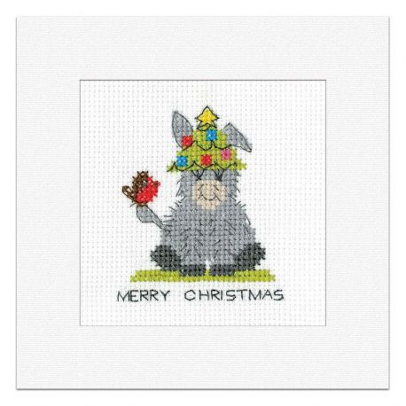 Donkey Card - Tree Hat