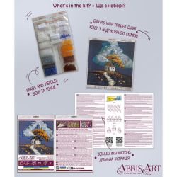 Kralenborduurpakket Cottage beneath the Clouds