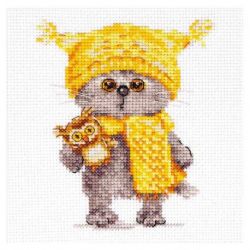 Kruissteek pakket "Cat Basik. Owl"