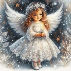 Diamond Painting kit "Little angel"