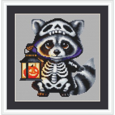 Borduurpakket Spooky Bandit