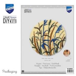 Knoopvormtapijt kit Grassen