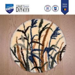 Knoopvormtapijt kit Grassen