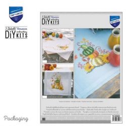 Tafelkleed kit Pompoen met bladeren