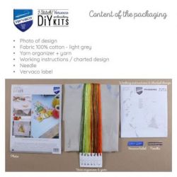 Tafelkleed kit Pompoen met bladeren