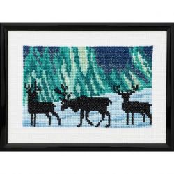 Permin 13-5398 Rendier in het noorderlicht