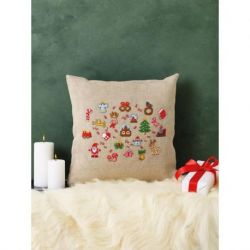 Permin 83-5238 Borduurpakket Ho, ho, ho