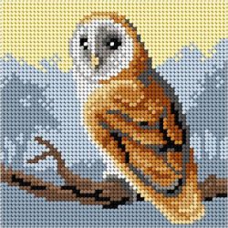 Voorbedrukt stramien Uil