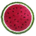 Voorbedrukt latch hook kleedpakket Watermeloen