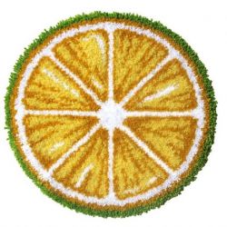 Voorbedrukt latch hook kleedpakket Citroen