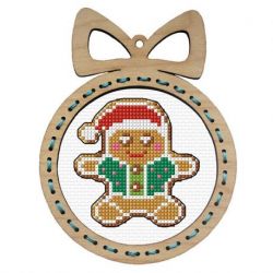 Kruissteek telpakket Peperkoekmannetje