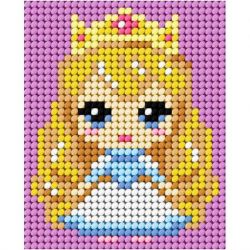 My First Embroidery voorbedrukt stramien Prinses