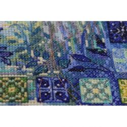 Borduurpakket Dawn over the river (Landscapes) Abris Art AH-152