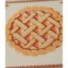 Borduurpakket "Apple pie" 35x35 cm AH-280