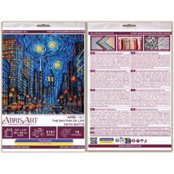 Kralenborduurpakket "The rhythm of life" 20x20 cm AMB-121