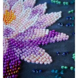 Kralenborduurpakket "Water lily" 15x15 cm AM-262