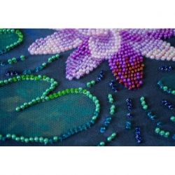 Kralenborduurpakket "Water lily" 15x15 cm AM-262
