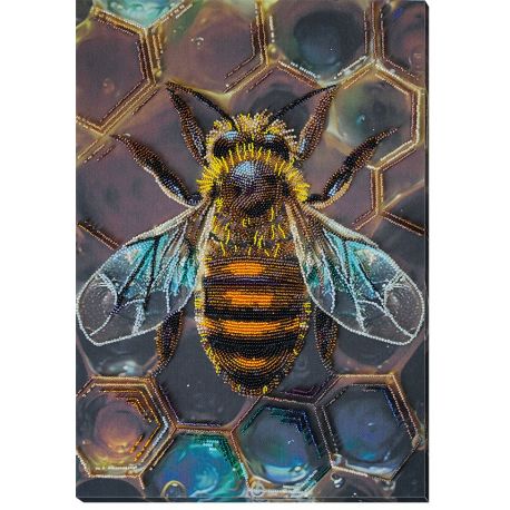 Kralenborduurpakket "Honey motif" 27x38 cm AB-950