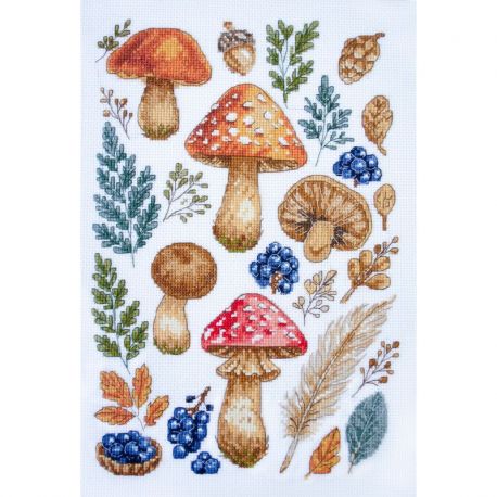 Borduurpakket "Forest collection" 19 x 29 cm AH-290