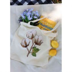 Borduurpakket Shopper bag "Lightness of Being" 38 x 42 cm AHB-001