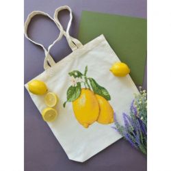 Borduurpakket Shopper bag "Yellow Inspiration" 38 x 42 cm AHB-002