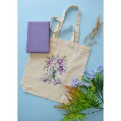 Borduurpakket Shopper bag "Spring Tenderness" 38 x 42 cm AHB-003