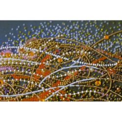 Kralenborduurpakket Golden lion (Animals) AB-742