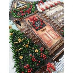 Kralenborduurpakket. "Time to Celebrate" 20x20 cm AMB-127