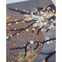 Kralenborduurpakket "When the Soul Blooms" 20x40 cm AB-957