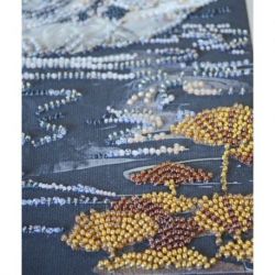 Kralenborduurpakket "When the Soul Blooms" 20x40 cm AB-957