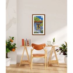 Borduurpakket "Mediterranean reverie" 18x34 cm AH-291