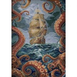 Borduurpakket "The abyss" 18x27 cm AH-292