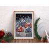 Borduurpakket "The night before Christmas" 19x26 cm AH-302