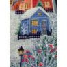Borduurpakket "The night before Christmas" 19x26 cm AH-302