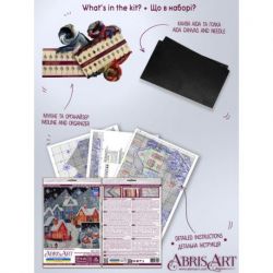 Borduurpakket "The night before Christmas" 19x26 cm AH-302