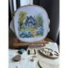 Borduurpakket "At the country house" 17.5 x 17 cm SANN-37