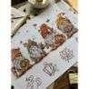 Borduurpakket "Autumn gnomes" 32х21,5 cm SANO-34
